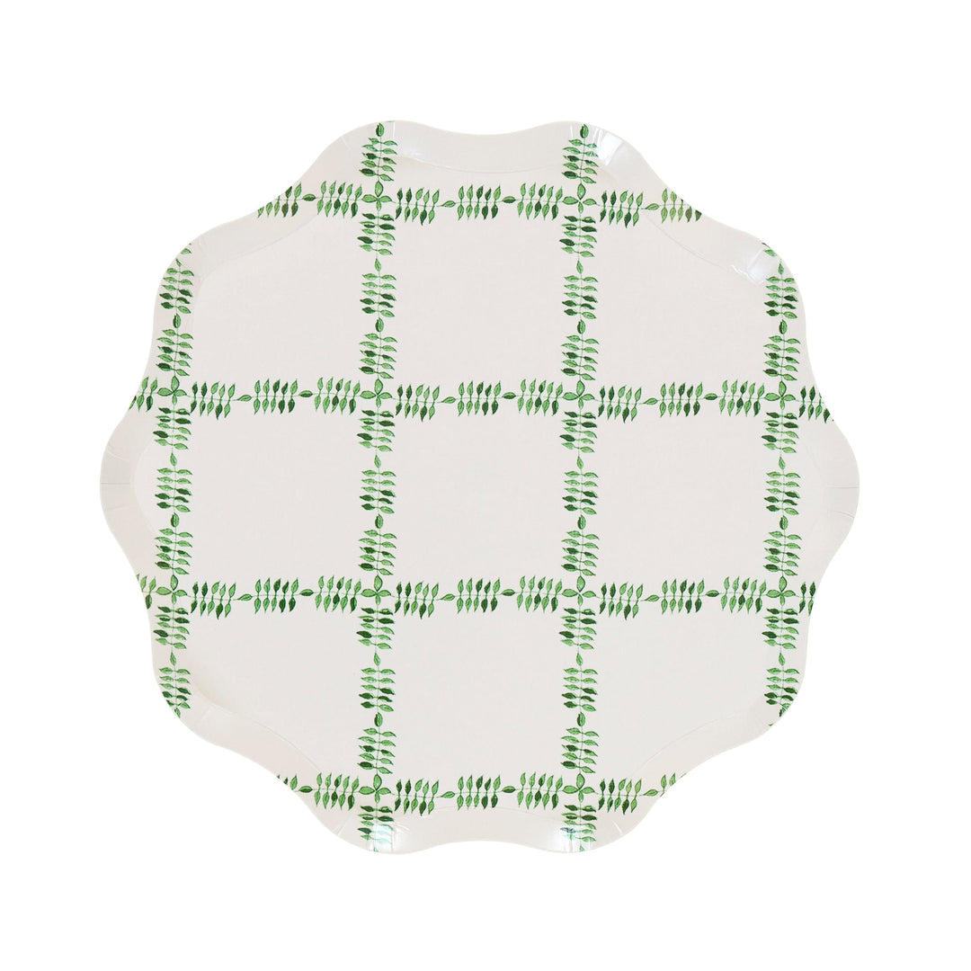 Meri Meri x Molly Mahon Red &amp; Green Small Christmas Party Plates x 8 | Meri Meri Christmas party plates Meri Meri x Molly Mahon Red &amp; Green Small Christmas Party Plates x 8