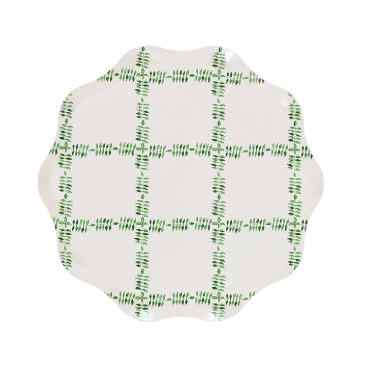 Meri Meri x Molly Mahon Red &amp; Green Small Christmas Party Plates x 8 | Meri Meri Christmas party plates Meri Meri x Molly Mahon Red &amp; Green Small Christmas Party Plates x 8