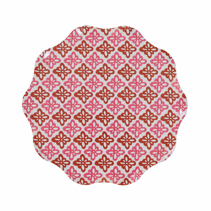 Meri Meri x Molly Mahon Red &amp; Green Small Christmas Party Plates x 8 | Meri Meri Christmas party plates Meri Meri x Molly Mahon Red &amp; Green Small Christmas Party Plates x 8