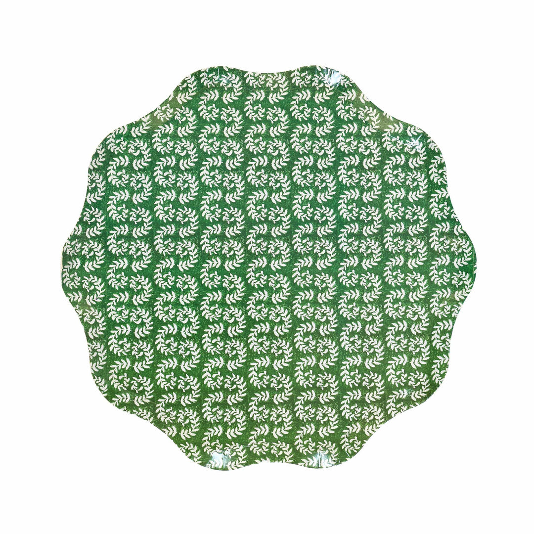 Meri Meri x Molly Mahon Red &amp; Green Small Christmas Party Plates x 8 | Meri Meri Christmas party plates Meri Meri x Molly Mahon Red &amp; Green Small Christmas Party Plates x 8