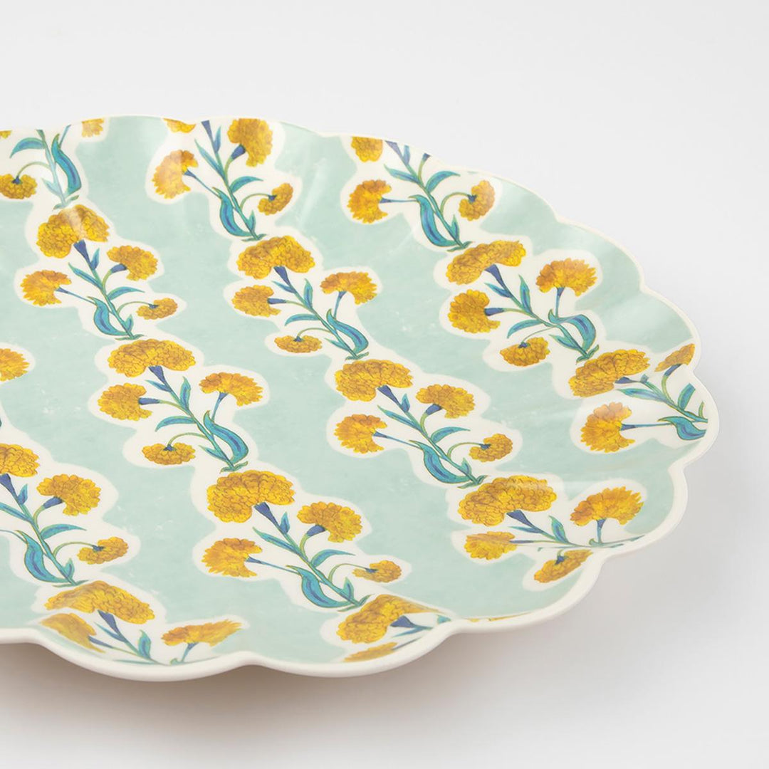 Meri Meri x Molly Mahon Reusable Large Plates x 6 | Party Tableware UK Tableware Meri Meri x Molly Mahon Patterned Reusable Large Plates x 6