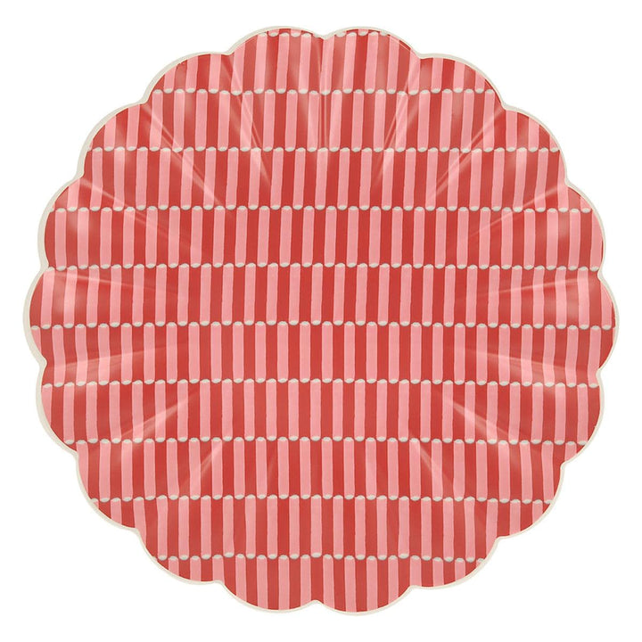 Meri Meri x Molly Mahon Reusable Large Plates x 6 | Party Tableware UK Tableware Meri Meri x Molly Mahon Patterned Reusable Large Plates x 6