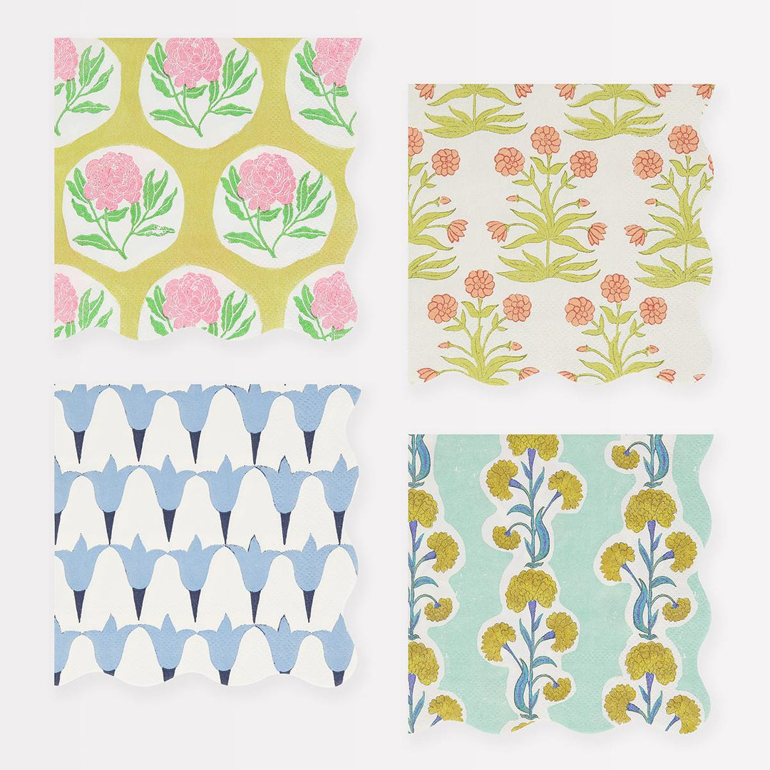 Meri Meri x Molly Mahon Small Party Napkins x 16 | Meri Meri party napkins Meri Meri x Molly Mahon Small Party Napkins x 16