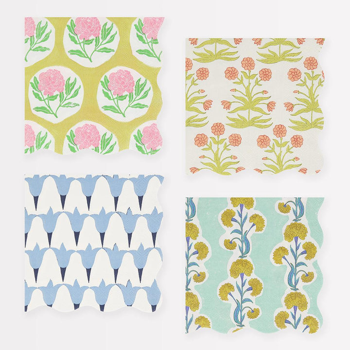 Meri Meri x Molly Mahon Small Party Napkins x 16 | Meri Meri party napkins Meri Meri x Molly Mahon Small Party Napkins x 16