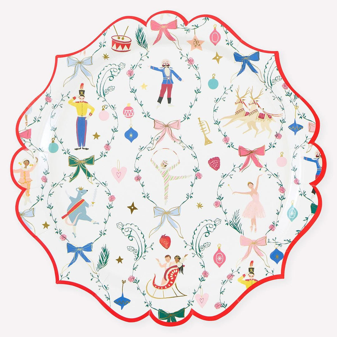 Meri Meri x New York City Ballet Dinner Party Plates x 8 party plates Meri Meri x New York City Ballet Dinner Party Plates x 8
