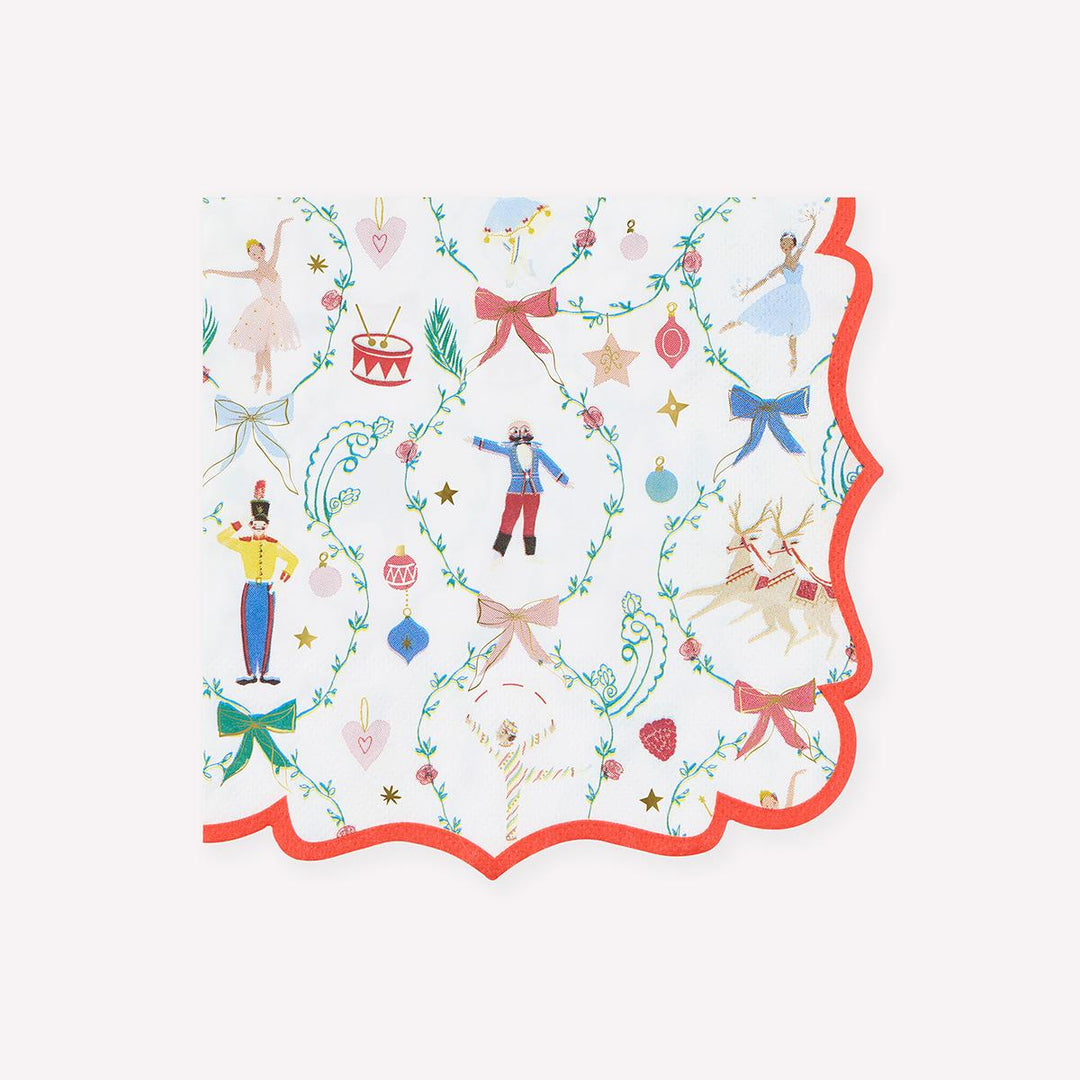 Meri Meri x New York City Ballet Large Party Napkins x 16 party napkins Meri Meri x New York City Ballet Large Party Napkins x 16