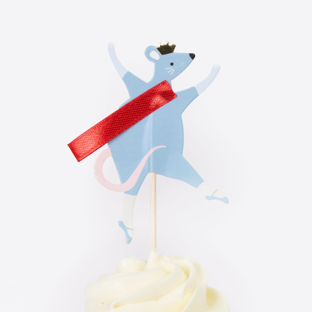 Meri Meri x New York City Ballet Nutcracker Cupcake Kit x 24 | Meri Meri Nutcracker Cake Decorating Supplies Meri Meri x New York City Ballet Nutcracker Cupcake Kit x 24