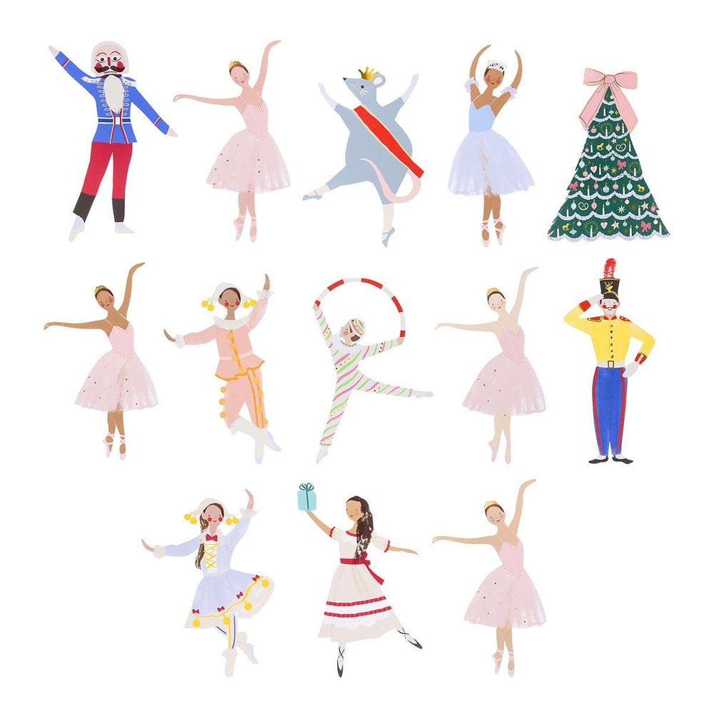 Meri Meri x New York City Ballet Shaped Stickers Stickers Meri Meri x New York City Ballet Shaped Stickers