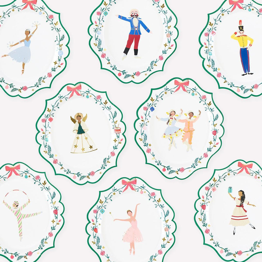 Meri Meri x New York City Ballet Side Party Plates x 8 party plates Meri Meri x New York City Ballet Side Party Plates x 8