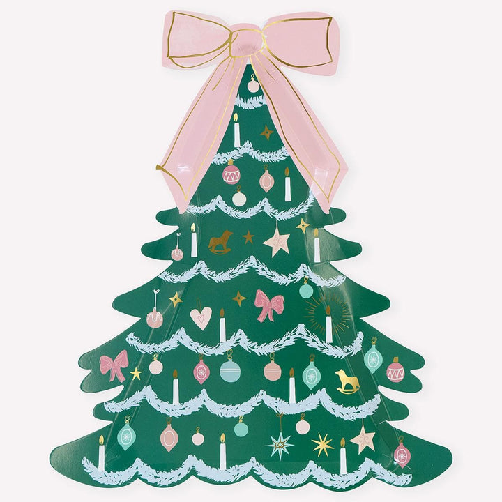Meri Meri x New York City Ballet Tree Shaped Party Plates x 8 party plates Meri Meri x New York City Ballet Tree Shaped Party Plates x 8