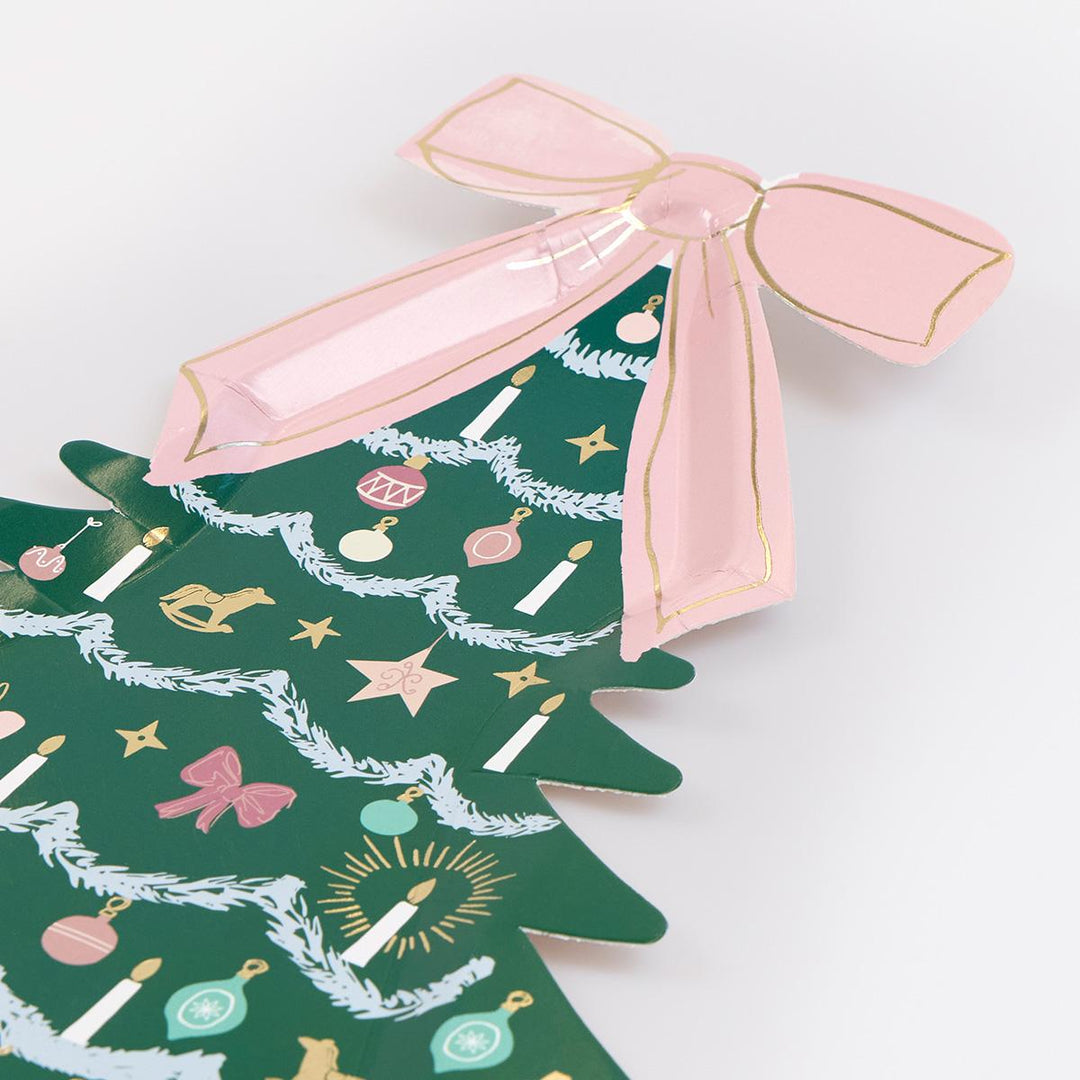 Meri Meri x New York City Ballet Tree Shaped Party Plates x 8 party plates Meri Meri x New York City Ballet Tree Shaped Party Plates x 8
