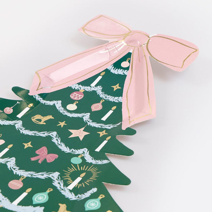 Meri Meri x New York City Ballet Tree Shaped Party Plates x 8 party plates Meri Meri x New York City Ballet Tree Shaped Party Plates x 8