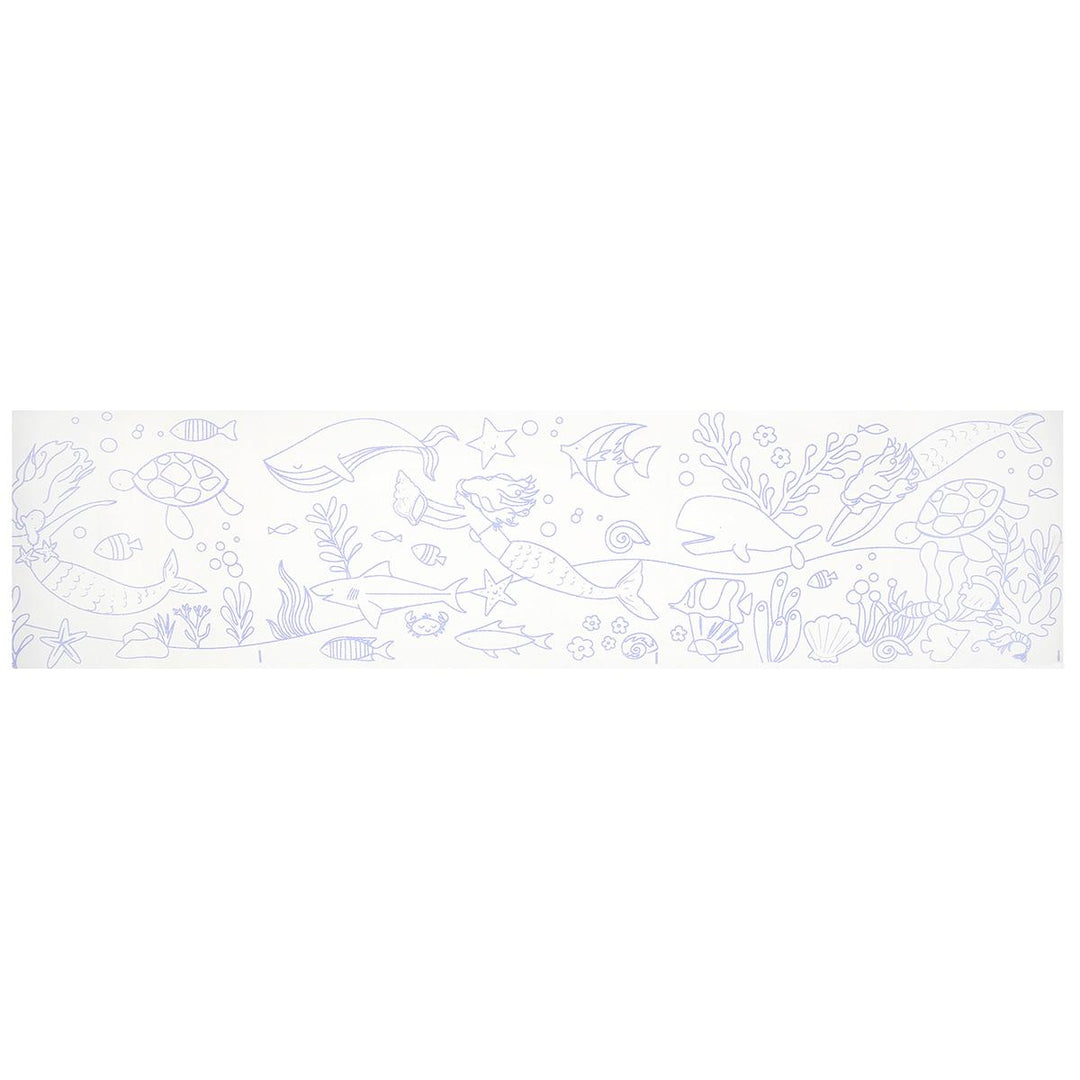 Mermaid Colouring Roll | Meri Meri Mermaid Party Party Accessories Mermaid Colouring Roll