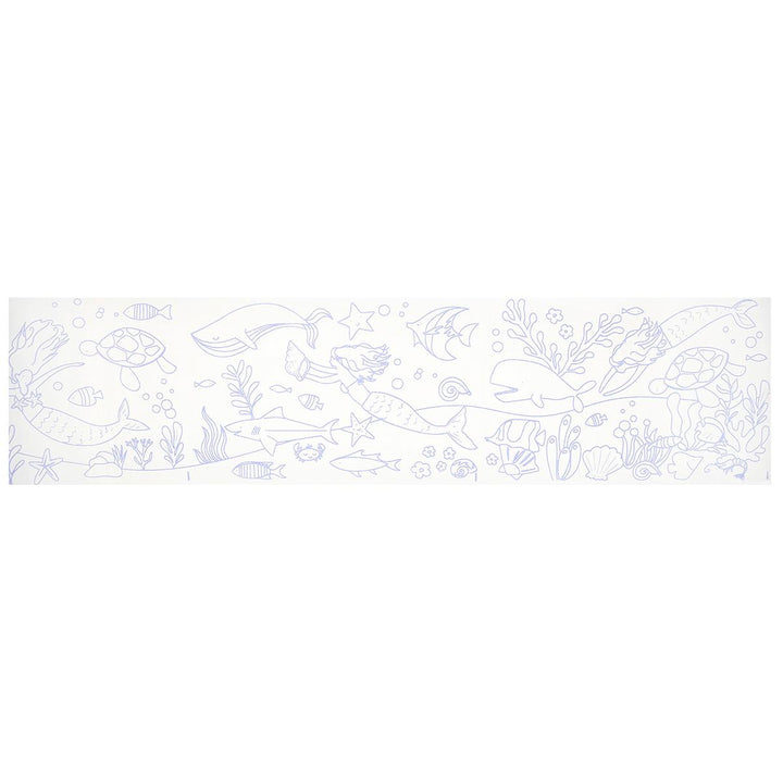 Mermaid Colouring Roll | Meri Meri Mermaid Party Party Accessories Mermaid Colouring Roll