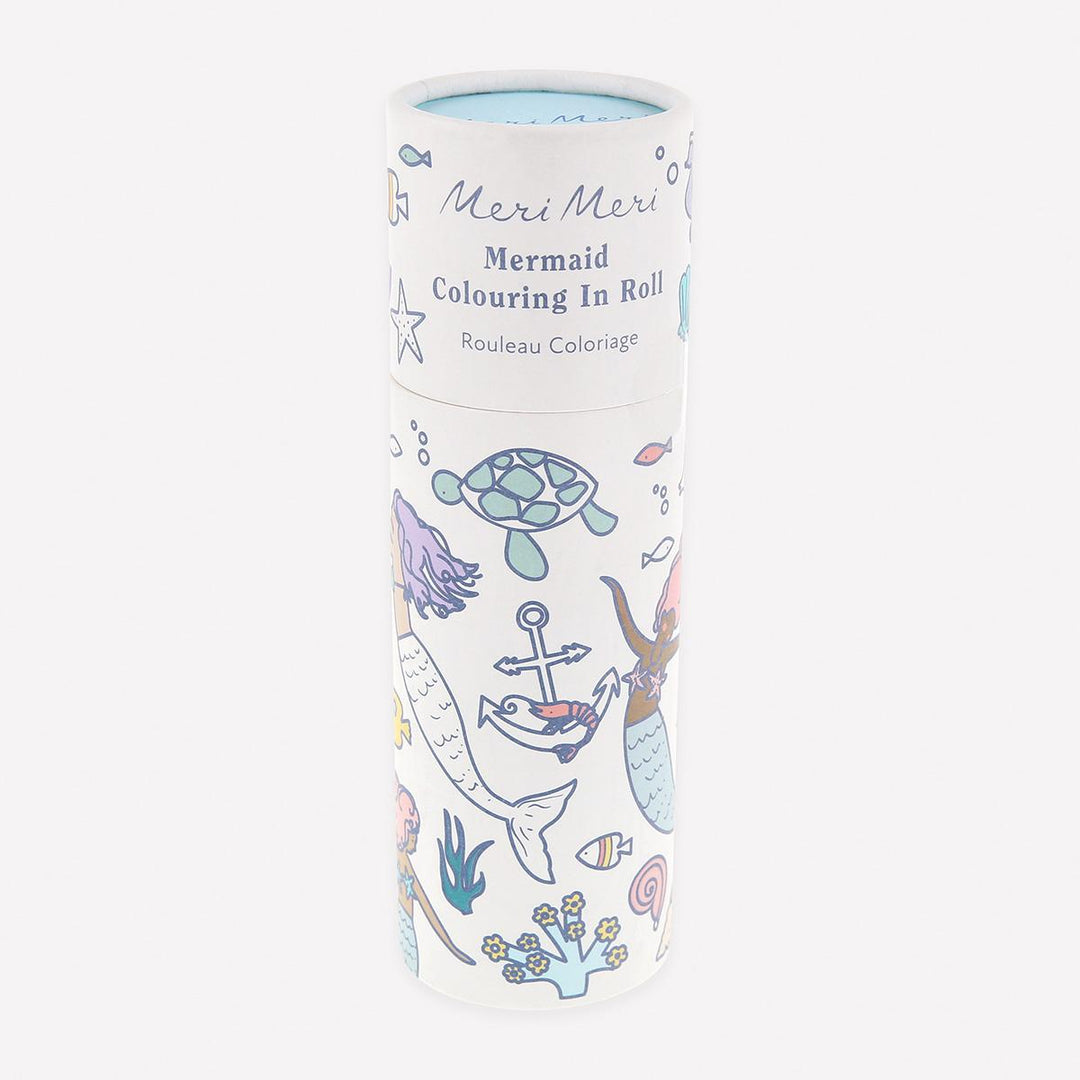 Mermaid Colouring Roll | Meri Meri Mermaid Party Party Accessories Mermaid Colouring Roll