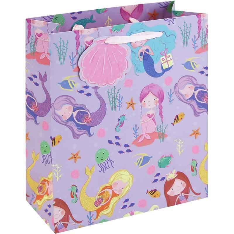 Mermaid Medium Gift Bag x 6 Gift Bags Mermaid Medium Gift Bag x 6