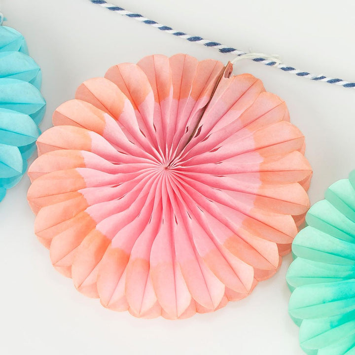 Mini Fan Party Garland | Meri Meri Bunting Mini Fan Party Garland