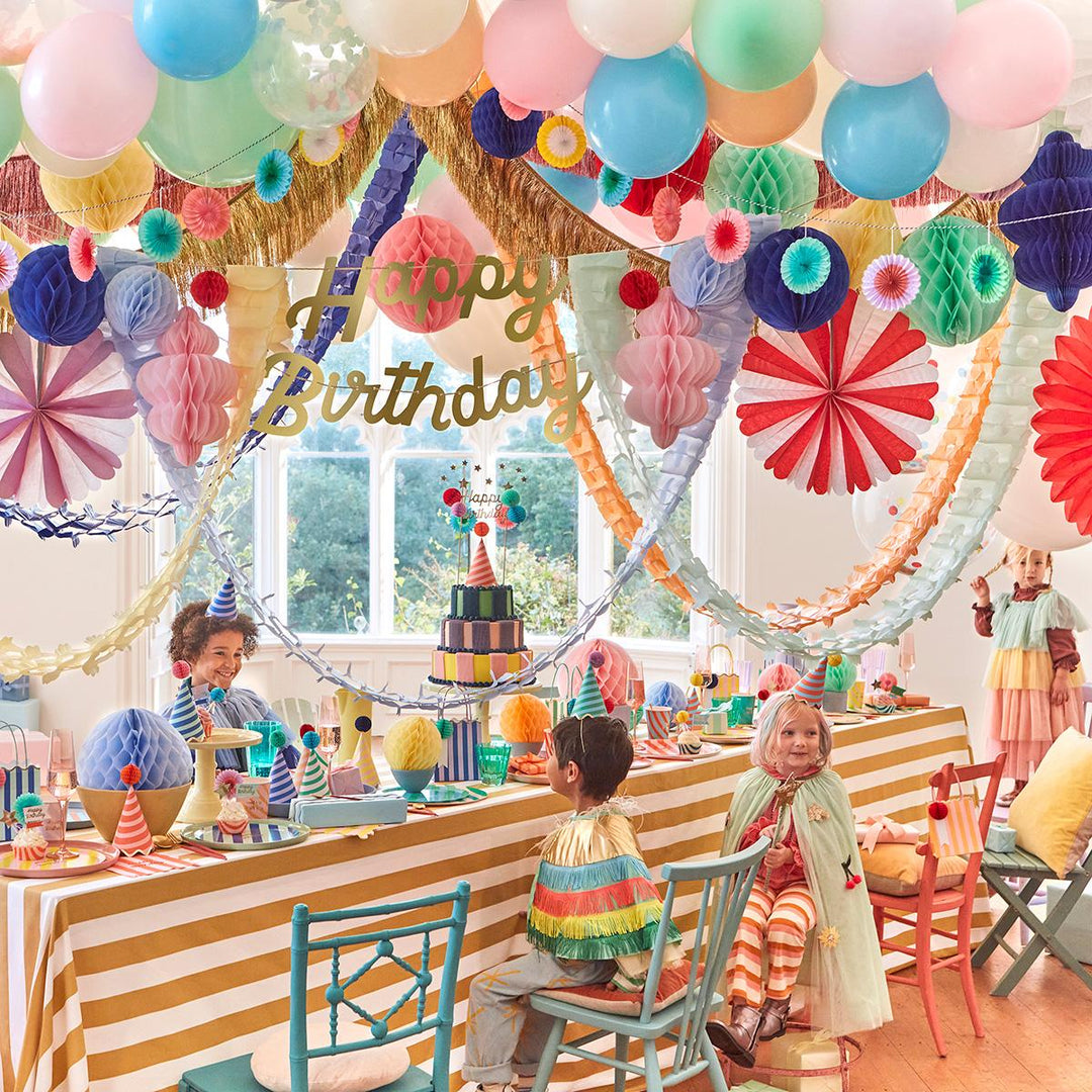Mini Fan Party Garland | Meri Meri Bunting Mini Fan Party Garland