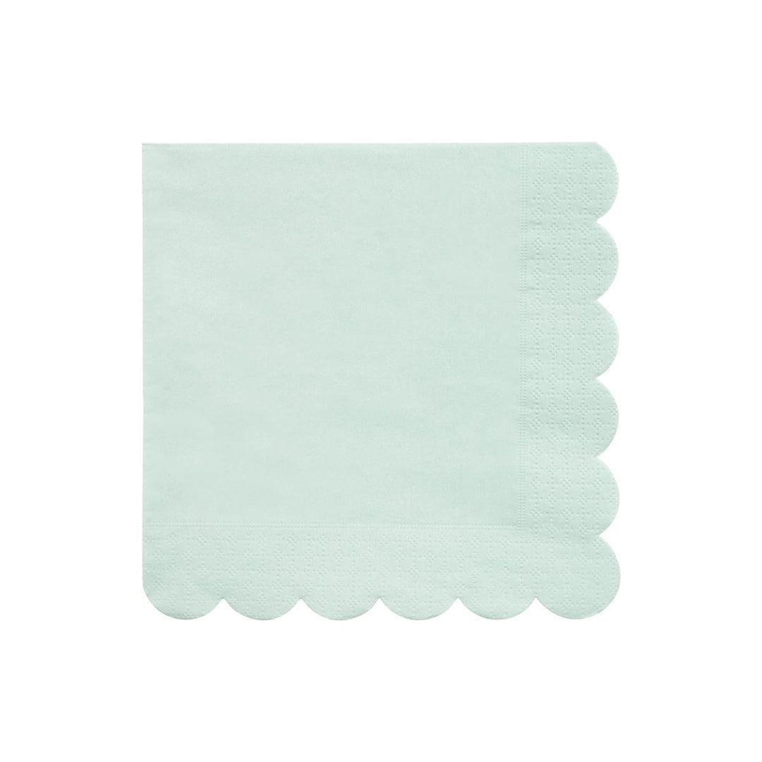 Mint Sorbet Large Party Napkins x 20 | Meri Meri party napkins Mint Sorbet Large Party Napkins x 20