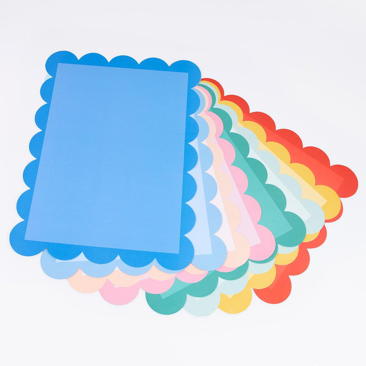 Mixed Colour Party Placemats x 12 | Meri Meri Placemats Mixed Colour Party Placemats x 12