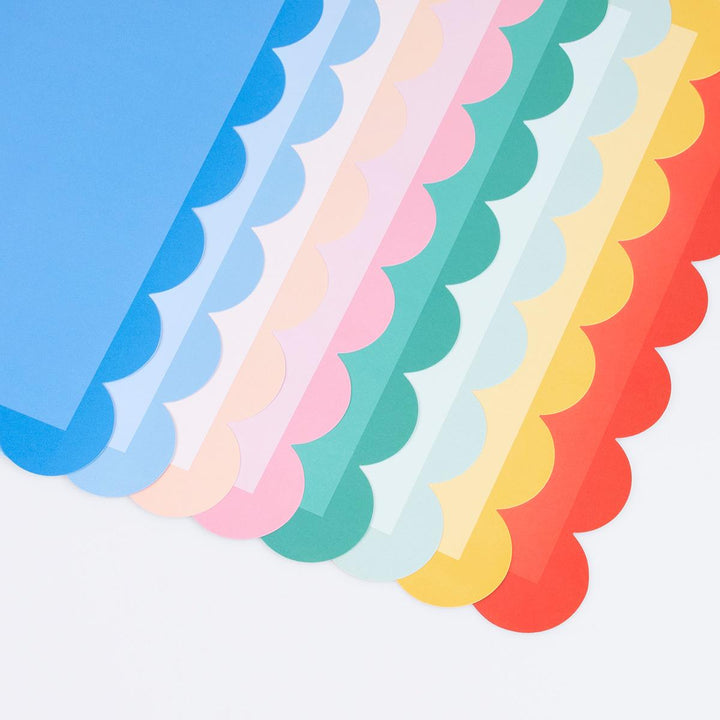Mixed Colour Party Placemats x 12 | Meri Meri Placemats Mixed Colour Party Placemats x 12