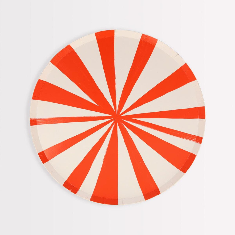Mixed Stripe Side Party Plates x 8 | Meri Meri party plates Mixed Stripe Side Party Plates x 8