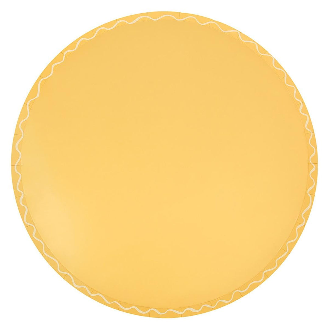 Mixed Wavy Line Dinner Party Plates x 8 | Meri Meri party plates Mixed Wavy Line Dinner Party Plates x 8