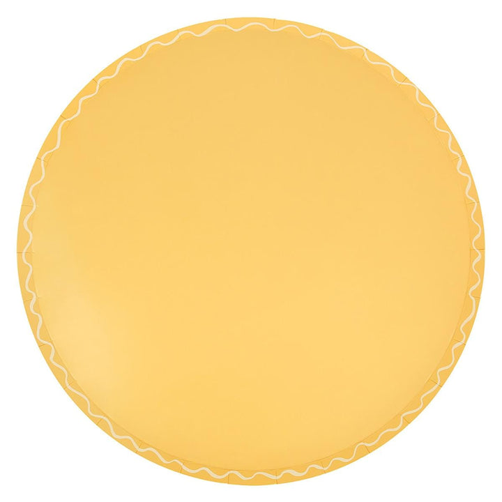 Mixed Wavy Line Dinner Party Plates x 8 | Meri Meri party plates Mixed Wavy Line Dinner Party Plates x 8