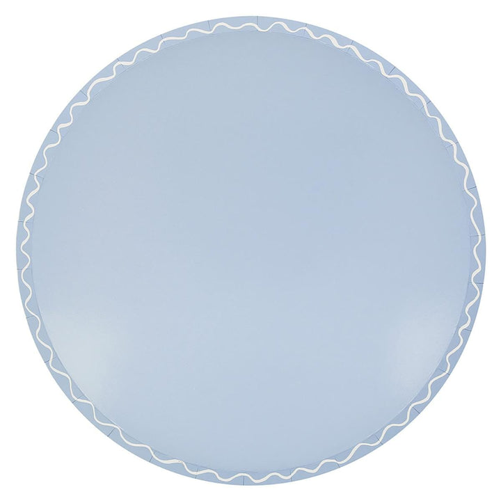 Mixed Wavy Line Dinner Party Plates x 8 | Meri Meri party plates Mixed Wavy Line Dinner Party Plates x 8