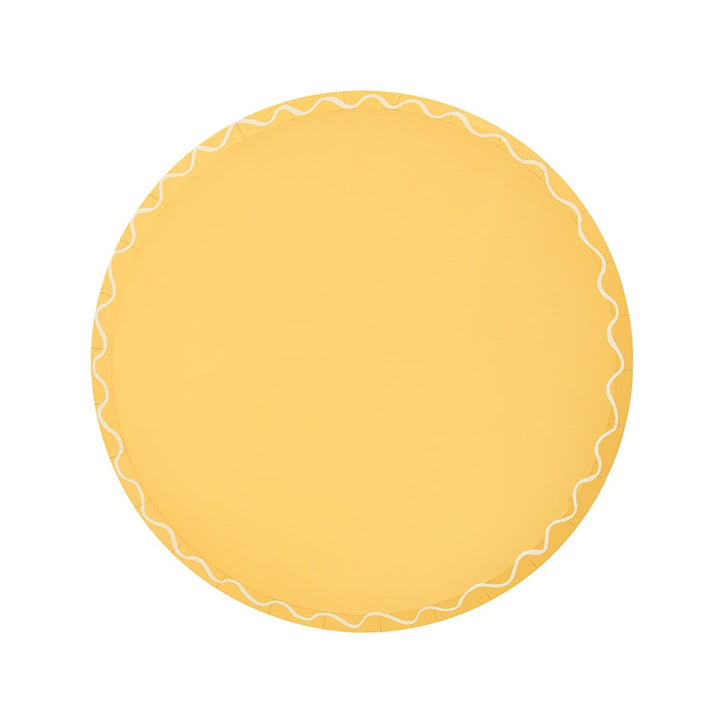 Mixed Wavy Line Side Party Plates x 8 | Meri Meri party plates Mixed Wavy Line Side Party Plates x 8