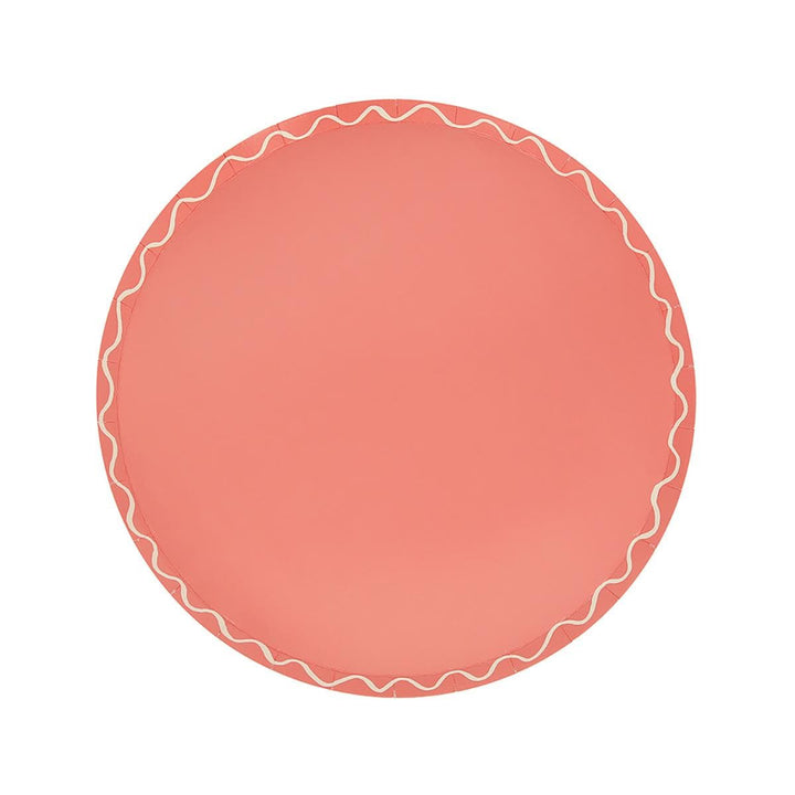 Mixed Wavy Line Side Party Plates x 8 | Meri Meri party plates Mixed Wavy Line Side Party Plates x 8
