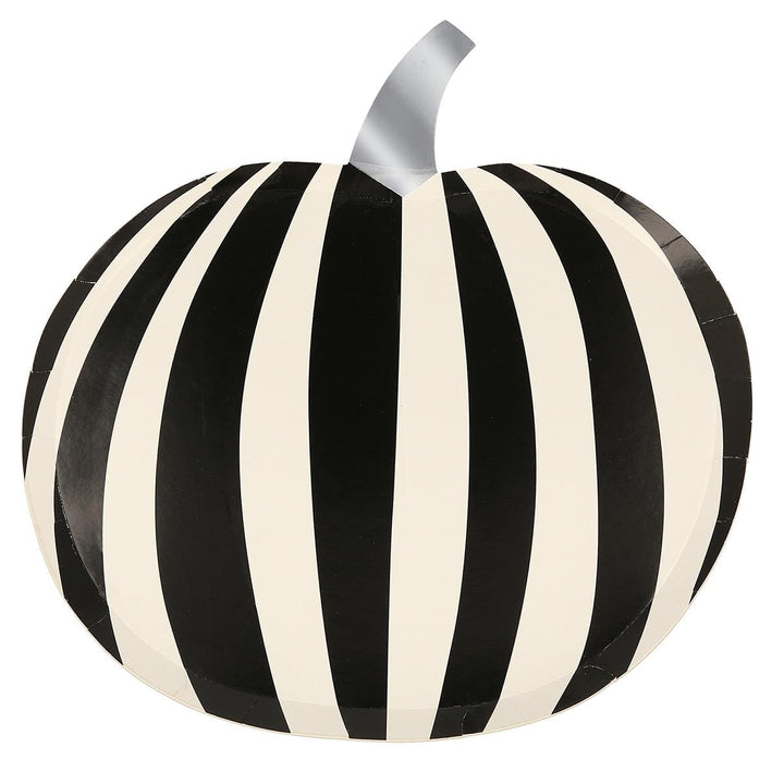 Mod Pattern Pumpkin Party Plates x 8 | Meri Meri Halloween Table party plates Mod Pattern Pumpkin Party Plates x 8