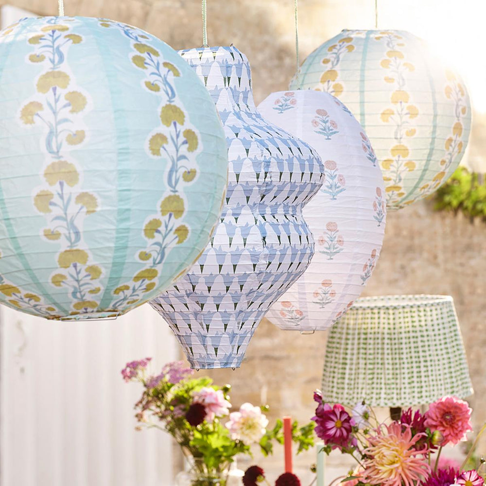 Molly Mahon Party Lanterns x 3 | Meri Meri | Little Big Party Party Decorations Meri Meri x Molly Mahon Party Lanterns x 3