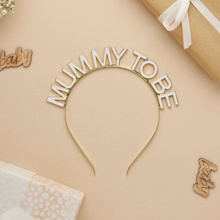 Mummy To Be Metal Headband | Baby Shower Supplies UK Party Accessories Mummy To Be Metal Headband