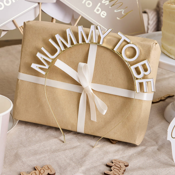 Mummy To Be Metal Headband | Baby Shower Supplies UK Party Accessories Mummy To Be Metal Headband