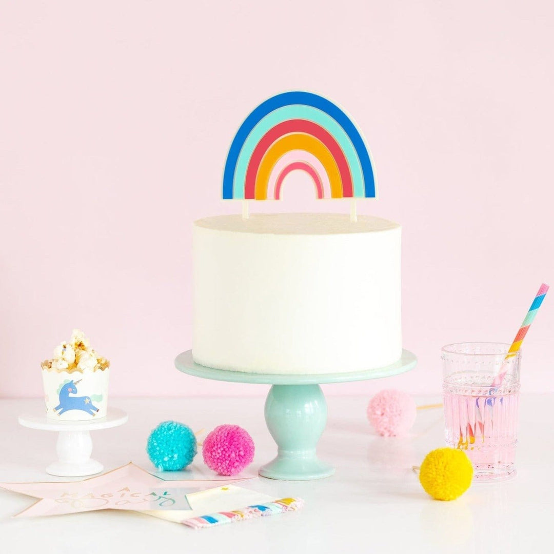 My Mind's Eye - Magical Rainbow Cake Topper Cake Decorating Supplies Magical Rainbow Cake Topper
