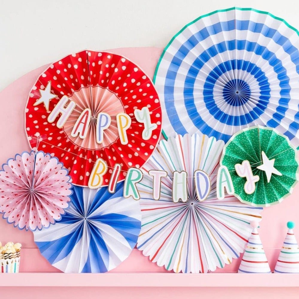 My Mind's Eye - Oui Party Birthday Happy Birthday Banner Party Supplies Oui Party Happy Birthday Banner