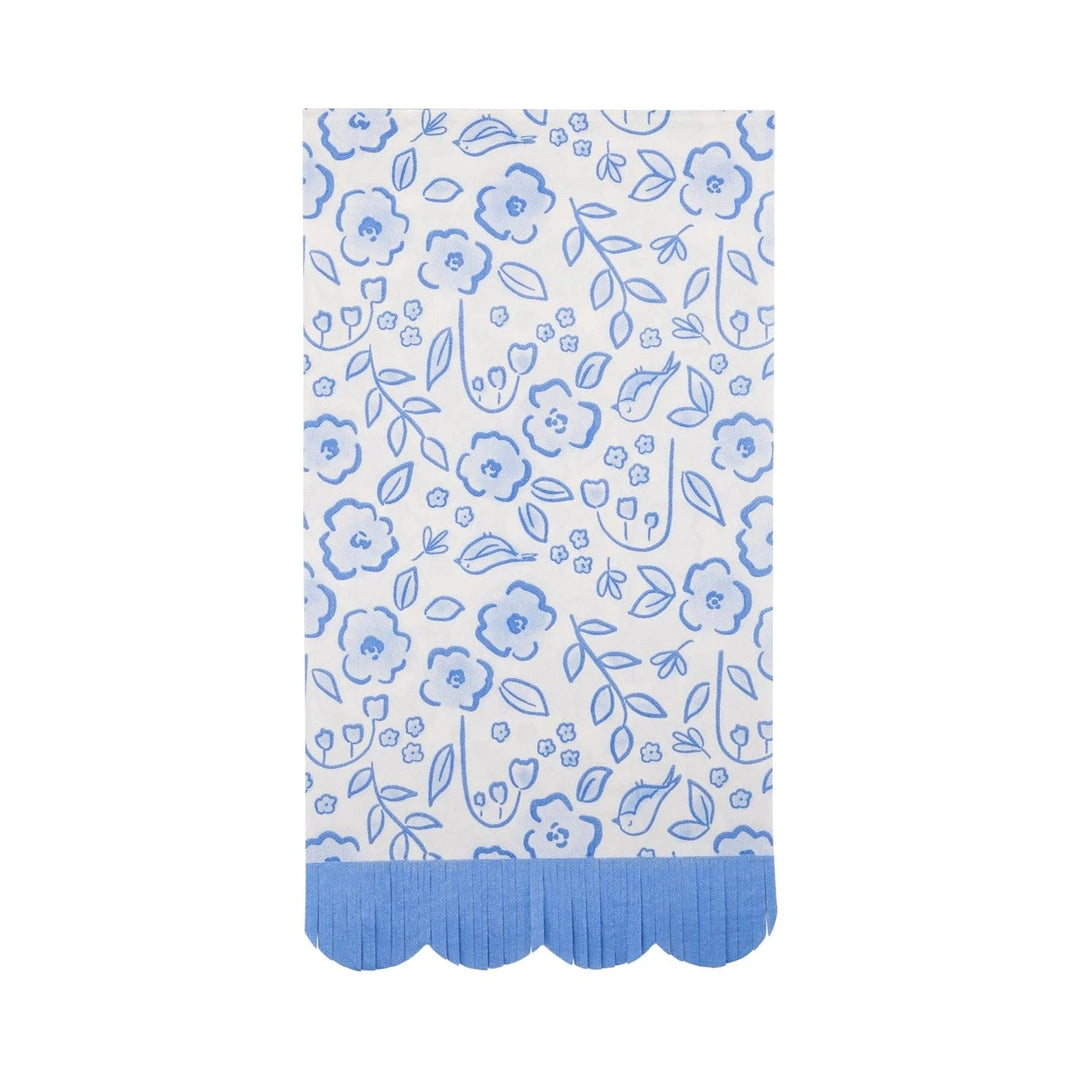 My Mind's Eye - Pembroke Floral Fringe Dinner Napkins x 24 Paper Napkins Pembroke Floral Fringe Dinner Napkins x 24