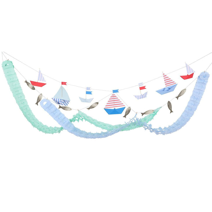 Nautical Boat Garland Set | Party Decorations UK Party Decorations Nautical Boat Garland Set