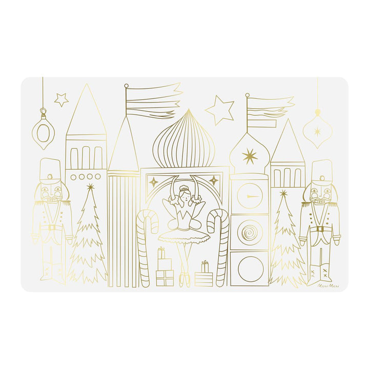 Nutcracker Colouring Placemats x 8 Tableware Nutcracker Colouring Placemats x 8