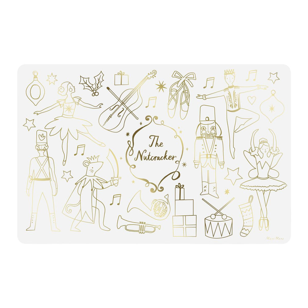 Nutcracker Colouring Placemats x 8 Tableware Nutcracker Colouring Placemats x 8