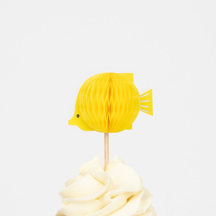 Octopus &amp; Shark Cupcake Kit x 24 | Cake Decorating UK Cake Decorating Supplies Octopus &amp; Shark Cupcake Kit x 24 toppers
