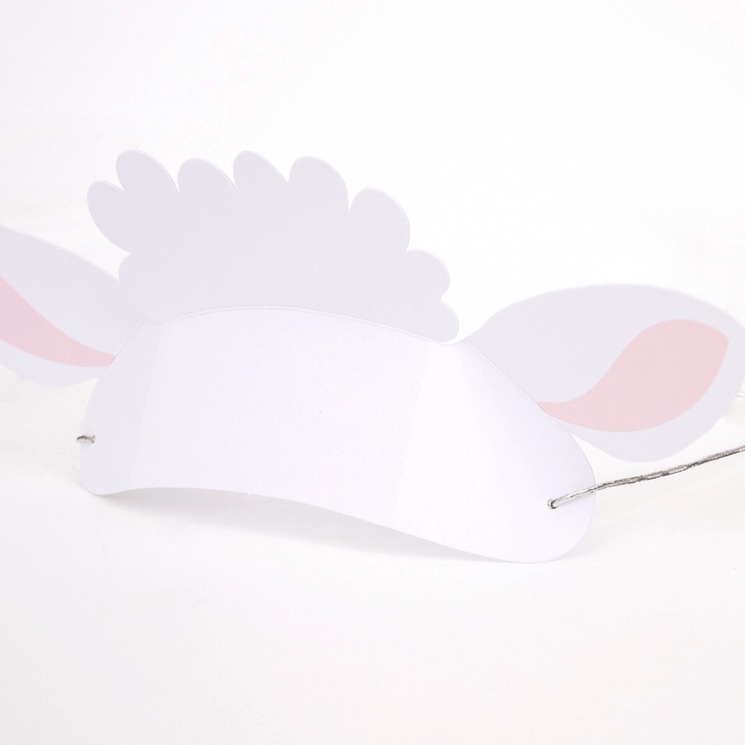 On The Farm Party Hat Ears x 8 - Farm Birthday Party Supplies Party Hats On The Farm Party Hat Ears x 8