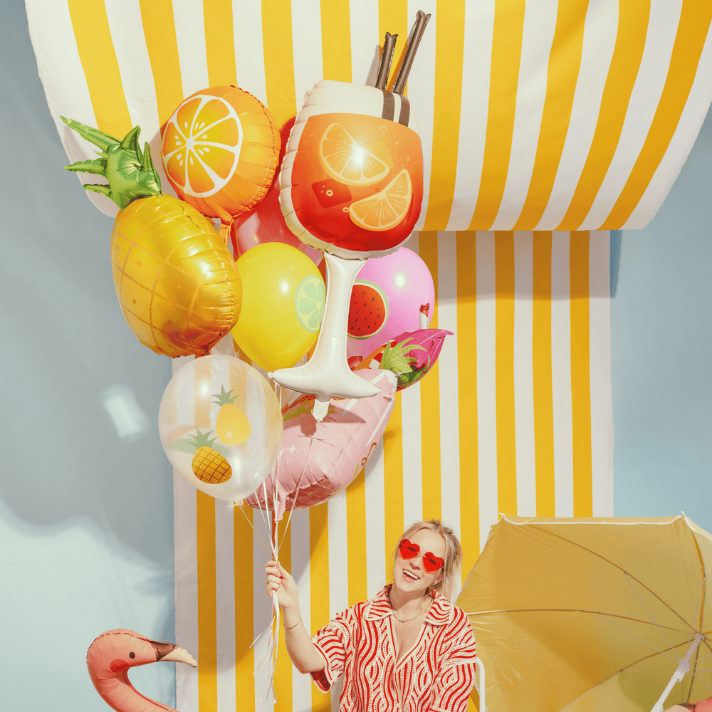 Orange Cocktail Drink Foil Balloon Foil Balloon Orange Cocktail Drink Foil Balloon