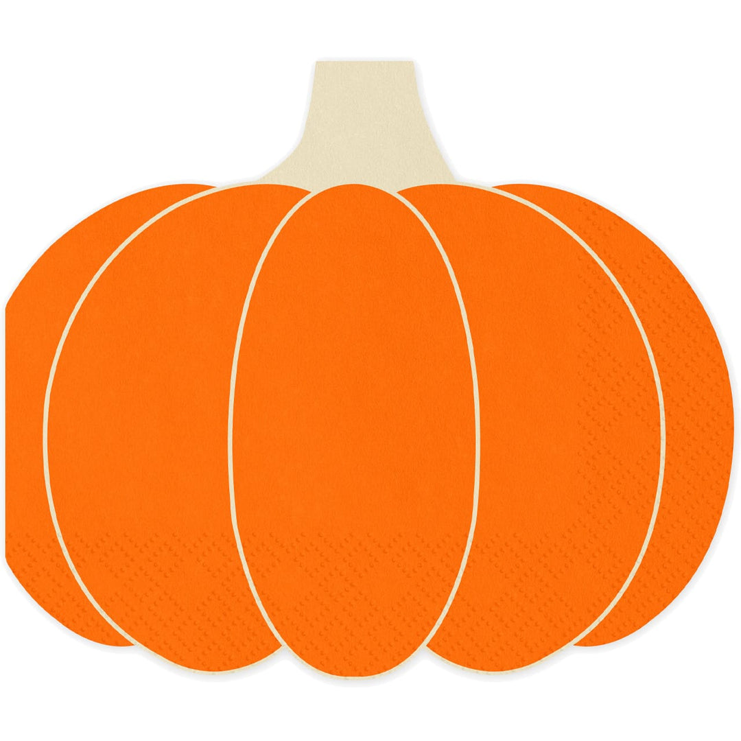 Orange Pumpkin Napkins x 20 Paper Napkins Orange Pumpkin Napkins x 20 Default