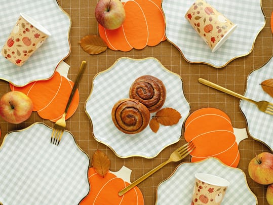 Orange Pumpkin Napkins x 20 Paper Napkins Orange Pumpkin Napkins x 20 Default