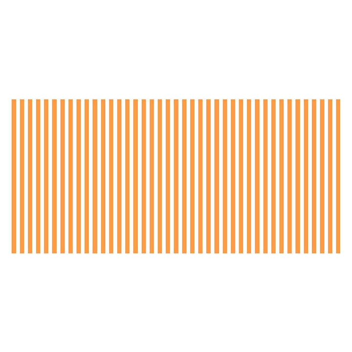 Orange Striped Paper Party Tablecloth | Meri Meri Halloween Table Tableware Orange Striped Paper Party Tablecloth