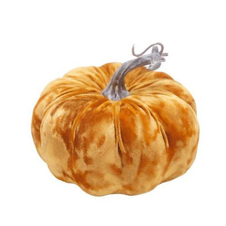 Orange Velvet Pumpkin (14cm) ornament Orange Velvet Pumpkin (14cm)