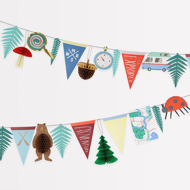 Outdoor Adventures Garland | Meri Meri | Little Big Party Garlands Outdoor Adventures Garland