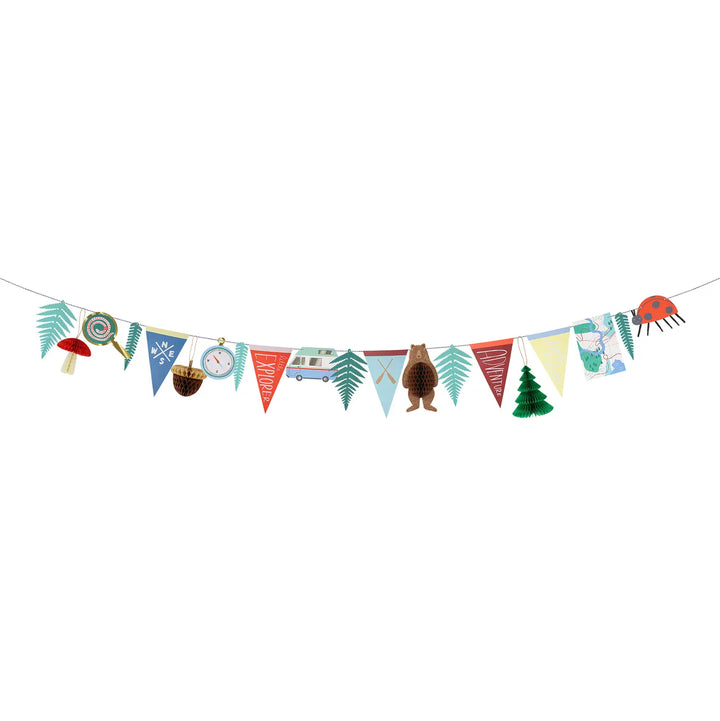 Outdoor Adventures Party Garland | Meri Meri Adventure Party Garlands Outdoor Adventures Party Garland